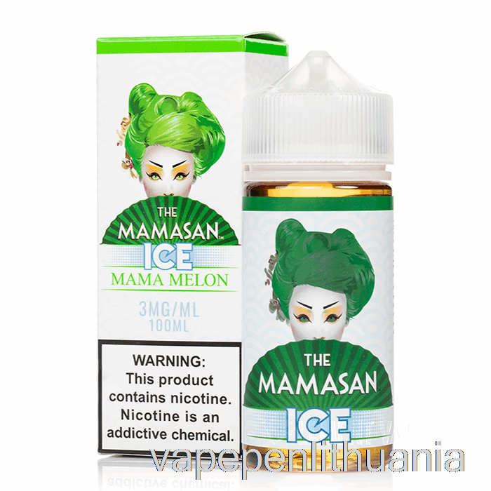 Ledo Mama Melionas - Mamasan E-skystis - 100 Ml 0mg Vape Skystis